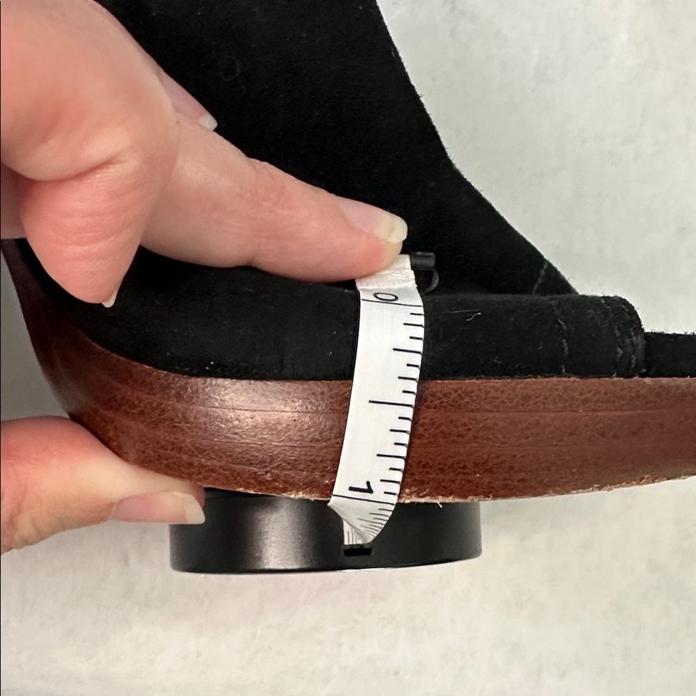 Frye Karissa Black Suede Mule - Picture 11 of 11